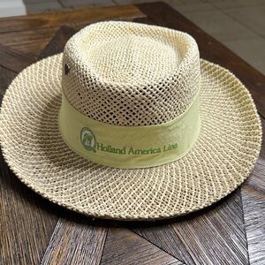 Kate Lord Women’s Holland America Cruise Line Straw Hat S/M